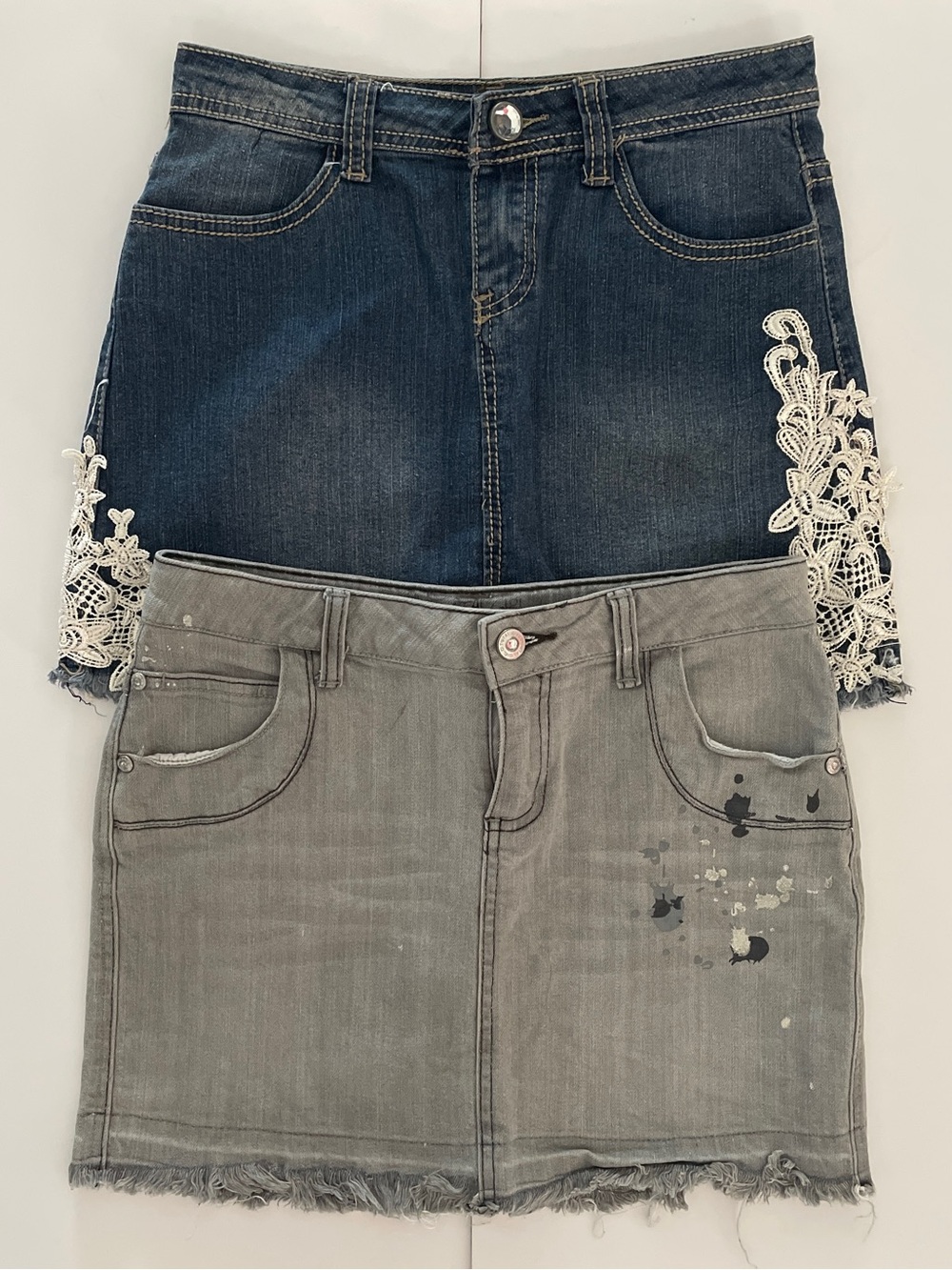 Girls Jean Skirt Bundle Size 12 - Total Girl & Stardoll